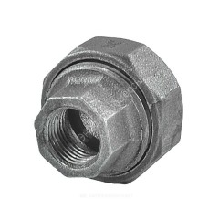 Соединитель прямой американка чугун Ду 25 (1") ВР/ВР Fittex PLUS