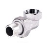 Соединитель латунь хром американка Ду 40 (1 1/2") угловой ВР/НР R19 Giacomini R19X017