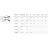 Муфта PP-R комбинированная белая Дн 20х3/4" с накидной гайкой VALFEX 10139120