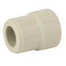 Муфта PP-R переходная серая Дн 25х20 внутр/наруж пайка VALFEX 10002520Г