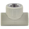 Тройник PP-R комбинированный серый Дн 32х3/4" ВР VALFEX 10127132Г
