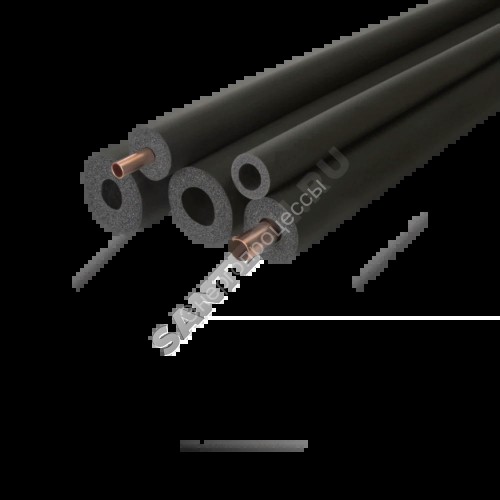 Трубка вспененный полиэтилен BLACK STAR 15/6 L=2м Тмакс=95°C черный Energoflex EFXT015062BS