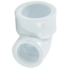Угольник PP-R переходной белый Дн 25х20х90гр внутренняя пайка VALFEX 10116025