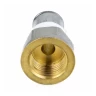 Муфта МП латунь никель пресс Дн 26х3/4" ВР ГОСТ 32415-2013 8002 Aquasfera 8002-05