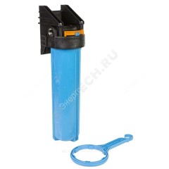 Корпус фильтра 1 М 1" ВР Ру10 1-ст без картриджей Big Blue 20" Джилекс 9059