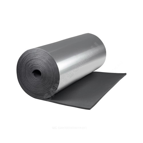 Рулон вспененный каучук SOLAR HT 32/1,0-6 Тмакс=150°C черный с покрытием AL CLAD K-flex 80632210124CL