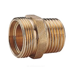 Ниппель латунь переходной Ду 20х16 (3/4") НР R180R Giacomini R180RY020
