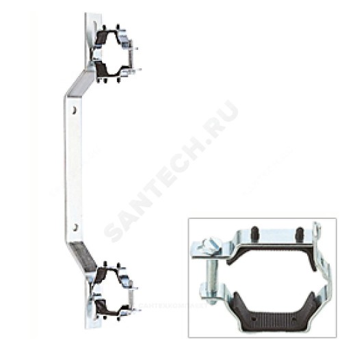 Кронштейн сдвоенный 3/4"- 1"-1 1/4" для R551, R553 R588L Giacomini R588SY001