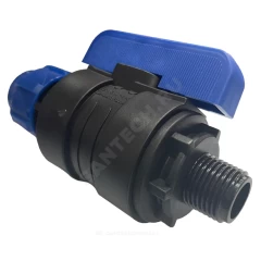 Кран шаровой компрессионный Дн 63х1 1/2" НР Ру16 VALFEX 1210012663112