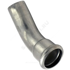 Отвод сталь нерж AISI 316L 90гр Дн 22 Ру16 пресс/труба Inoxpres RM 181022901C