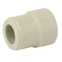 Муфта PP-R переходная серая Дн 40х25 внутр/наруж пайка VALFEX 10004025Г
