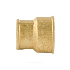 Муфта латунь переходная Ду 50х25 (2"х1") ВР/ВР VALFEX VF.240.L.200.100
