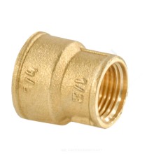 Муфта латунь переходная Ду 50х25 (2"х1") ВР/ВР VALFEX VF.240.L.200.100
