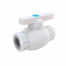 Кран шаровой PP-R полнопроходной белый Дн 20х1/2" ВР RTP (РосТурПласт) 16207