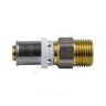 Муфта МП латунь никель пресс Дн 20х1/2" НР ГОСТ 32415-2013 8001 Aquasfera 8001-03