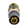 Муфта МП латунь никель пресс Дн 20х1/2" НР ГОСТ 32415-2013 8001 Aquasfera 8001-03