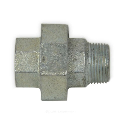 Соединитель прямой американка чугун оц Ду 20 (3/4") ВР/НР Fittex