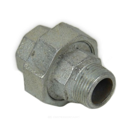 Соединитель прямой американка чугун оц Ду 20 (3/4") ВР/НР Fittex