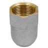 Угольник латунь никель Ду 50 (2") ВР/ВР 9001 ГОСТ 32585-2013 Aquasfera 9001-06