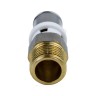 Муфта МП латунь никель пресс Дн 20х3/4" НР ГОСТ 32415-2013 8001 Aquasfera 8001-04