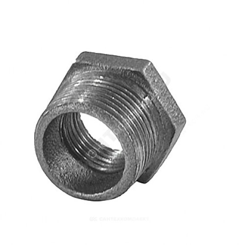 Футорка чугун Ду 32х25 (1 1/4"х1") НР/ВР Fittex PLUS
