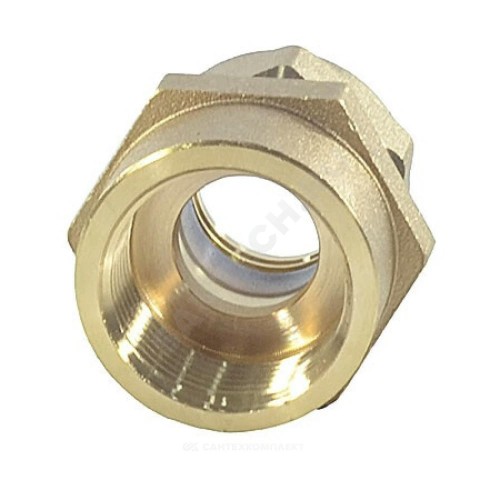 Муфта латунь 15Aх3/4" обжим/ВР STAHLMANN SSFL1503/4BEF