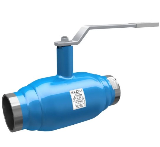 Кран шаровой стальной LD Ду50 Ру40 КШ.Ц.П.GAS.050.040.Н/П.02, c/c, рук.