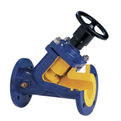 Клапан балансировочный чугун ZETKAMA 447A-150-C-72 Ду150 Ру16 ф/ф