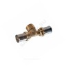Тройник МП латунь пресс Дн 20х1/2"х20 НР RM153 Giacomini RM153Y037