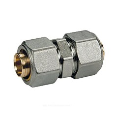 Муфта МП латунь обжим Дн 26 R560AM Giacomini R560MX062