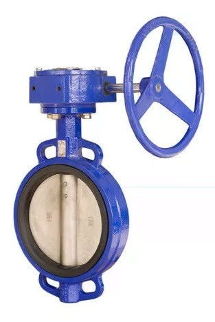 ДИСКОВЫЙ ЗАТВОР С РЕДУКТОРОМ FAF3500 Ду65 WAFER-EPDM-SS304