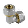 Угольник МП латунь никель обжим Дн 16х90гр ГОСТ 32415-2013 7005 Aquasfera 7005-01