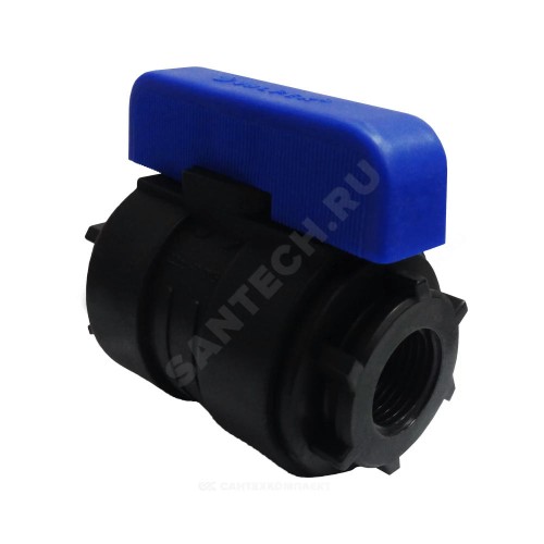 Кран шаровой компрессионный Ду 20 1/2"x1/2" ВР/ВР Ру16 VALFEX 1210120012012