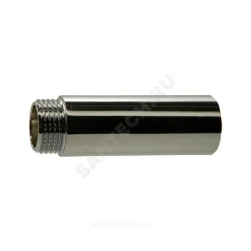 Удлинитель латунь хром Ду 20 (3/4") L=10мм ВР/НР SantechSystems