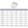 Тройник НПВХ коричневый Дн 160х110х45гр б/нап в/к Агригазполимер