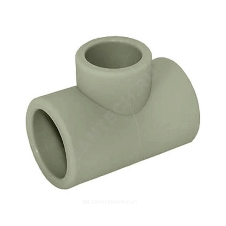 Pp Rtp 0128 Тройник PP-R переходной серый Дн 63х32х63 внутренняя пайка RTP ...