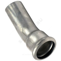 Отвод сталь нерж AISI 316L 45гр Дн 42 Ру16 пресс/труба Inoxpres RM 181042451
