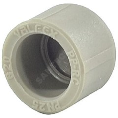 Заглушка (пробка) PP-R серая Дн 50 внутренняя пайка VALFEX 10162050Г
