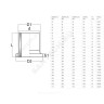 Втулка спигот ПЭ100 под фланец Дн 90 (D1 105мм) Ру16 SDR11