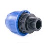 Муфта компрессионная ПЭ Дн 63х1" НР Ру10 RTP (РосТурПласт) 22062