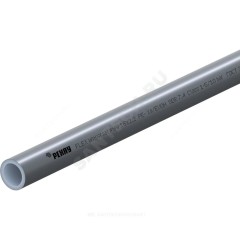 Труба PE-Xa/EVOH серая Дн 50х6,9 Ру10 Тмакс=95C L=6м flex Рехау 11304203006