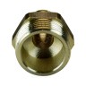 Муфта для PE-X труб радиальная латунь Дн 25х3/4" НР РОС