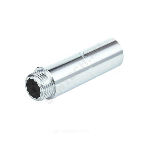 Удлинитель латунь хром Ду 15 (1/2") L=80мм ВР/НР 9031 Aquasfera 9031-08