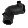 Отвод электросварной ПЭ100 Дн 250х90гр Ру16 SDR11 EUROSTANDARD 2111160250