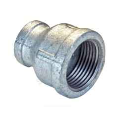 Муфта переходная чугун оц Ду 40х32 (1 1/2"х1 1/4") ВР Fittex PLUS
