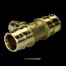 Тройник для PE-X труб радиальный латунь Дн 25х25х20 переходной GX151 Giacomini GX151Y027