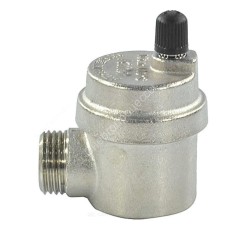 Воздухоотводчик автоматический латунь 715 Ду 20 Ру10 G3/4" НР угловой Icma 82715AE06