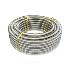 Труба гофрированная сталь нерж SS304 20A Ру15 отожженная бухта 100м STAHLMANN SP3042000100