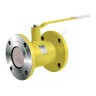 Кран шаровой сталь газ КШ.Ц.Ф.GAS Ду 32 Ру40 фл L=140мм LD КШ.Ц.Ф.GAS.032.040.Н/П.02