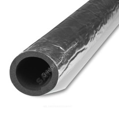Трубка вспененный каучук ST 35/13 L=1м Тмакс=110°C черный с покрытием IC CLAD SR K-flex 13035214303CS